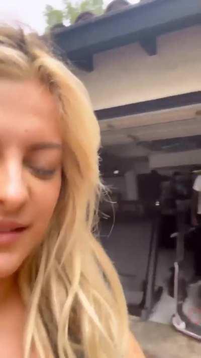 Bebe at a Workout - Instagram - 5/3/24