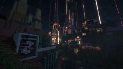 1440p looping wallpaper of Mumbo's season 10 base