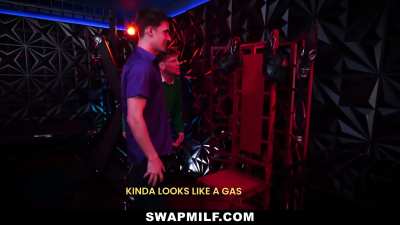 Stepsons Submit to The Milfs’ Power and Desire until They’ve Learned Their Lesson!