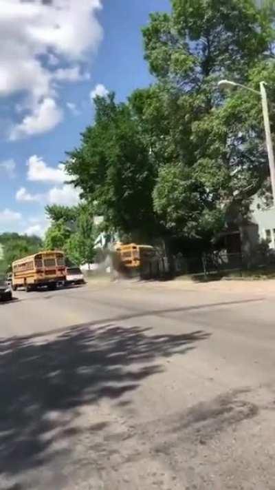 It just immediately starts