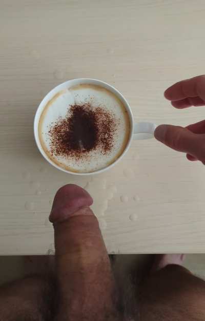Can I share a cappuccino with you?