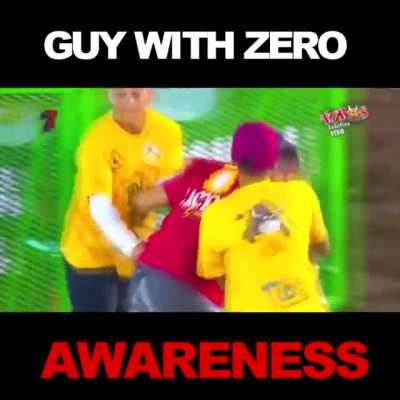 He didn't see it coming