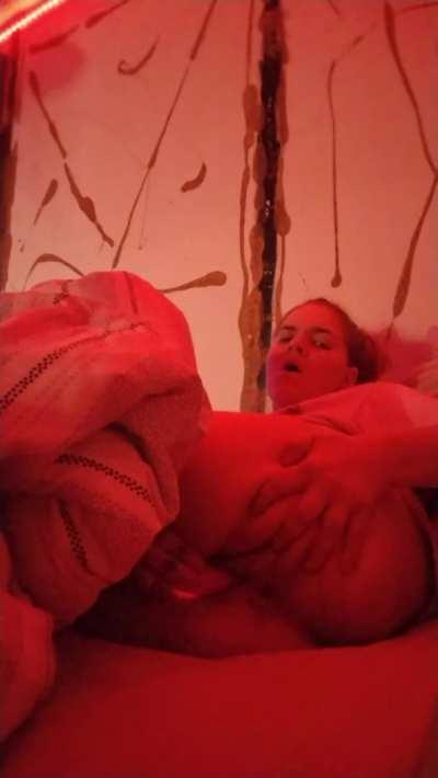 [26F] [SC: xstephanieee1x] Quietly fucking myself while my roommate's wife cooks dinner in the next room!