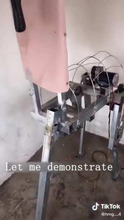 Four-leg Walking Machine.