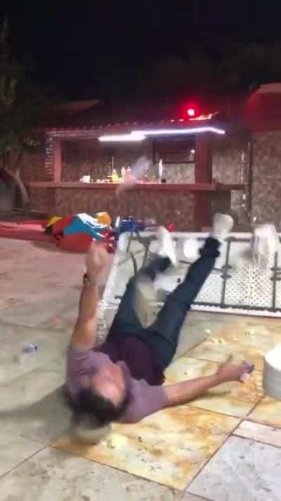 WCGW impressing the girls at the party with my badassery