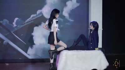 I did not realize KPop was so lesbian-coded? This is from TBP2 Thi Tình Hoạ Dịch