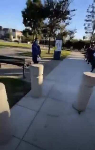 “I’m going to take this in front of a judge.” “Yea sure, he’s inside but you’re still going to need a mask to get in.”