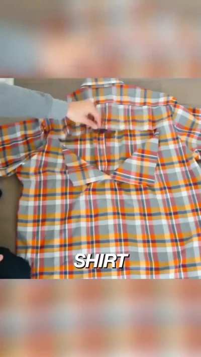 Magic trick with clothes