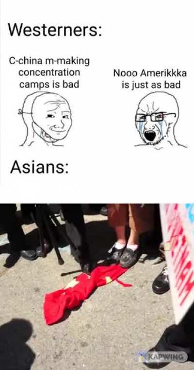 Least anti-PRC Asians
