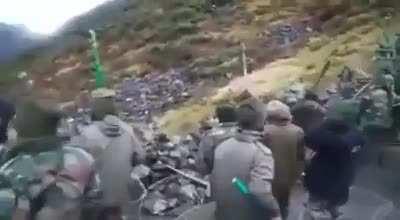 To enter neighbour's territory