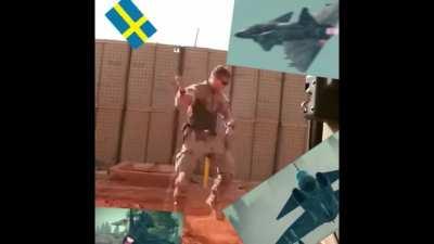 Swedish players after watching the trailer