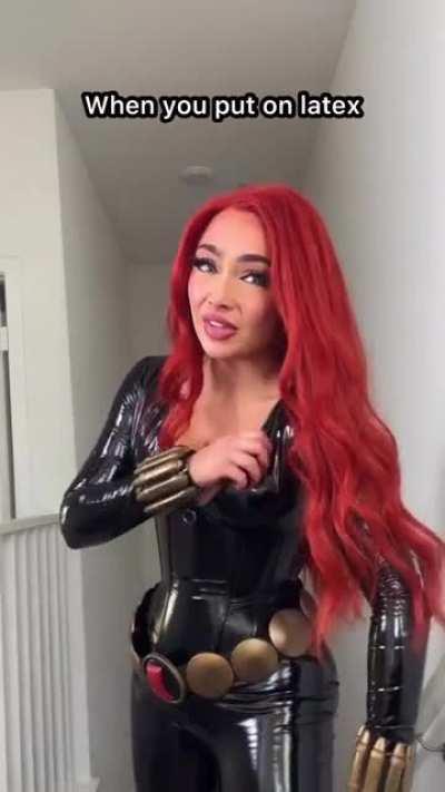 caitlinchristinee as Black Widow