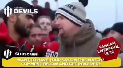 Liverpool fans after they win a game against arguably the worst team in the prem