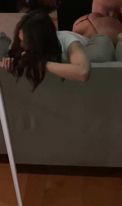 That moment when you come home early and accidentally walk in on your wife and your bullyâ¦