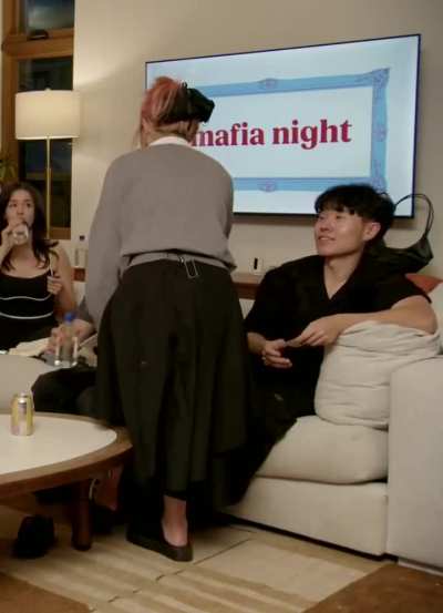 Lily in slippers - April 2025