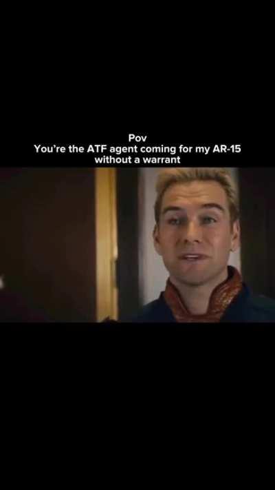 They shoot my dog and?