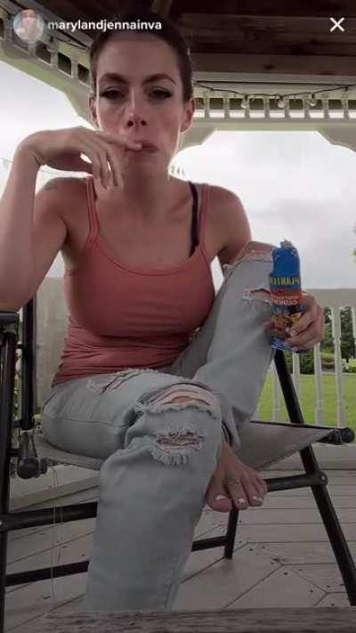 @marylandjennainva was live from Thirsty Thursday!! Part 1