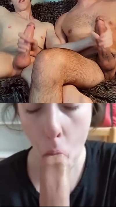 Your dick my dick just don’t say shit our balls let’s drain 