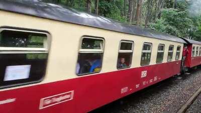 narrow gauge railroad in wernigerode, germany