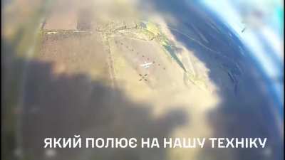 Ukrainian 1129th Anti-Air Missile Regiment inspects a Russian Lancet. Pokrovsk direction. 24.10.2025