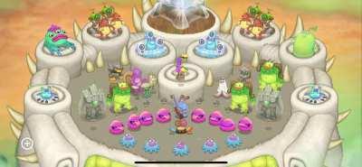 an original composer island i made back when the game was trending on tiktok