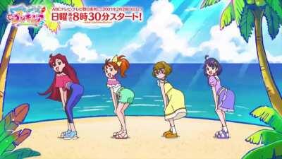 I made a thing as the Tropical Rouge Precure OP came out