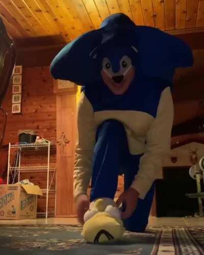 I’m fast, I’m so fast