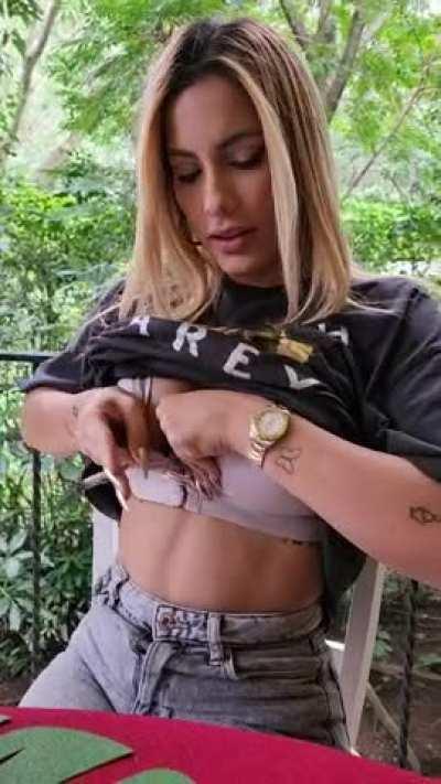 Today's menu, coffee, weed and the house speciality Boobs