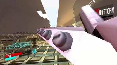 are swordmachines supposed to be able to jump like this or was he just getting a little silly?