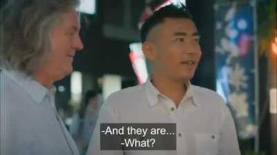 This is from Bottomgear ,and this old guy is huge fan of ultraman.