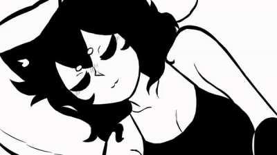 Cat lady knows how to stroke