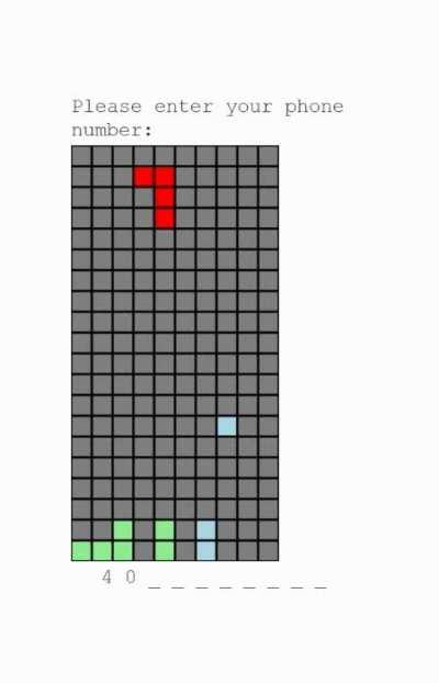 I solved the problem for phone number input