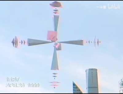 Leaked footage of EVA activities in China, 1999.