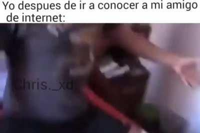 Alguna vez conociste una persona en internet? Y como fue