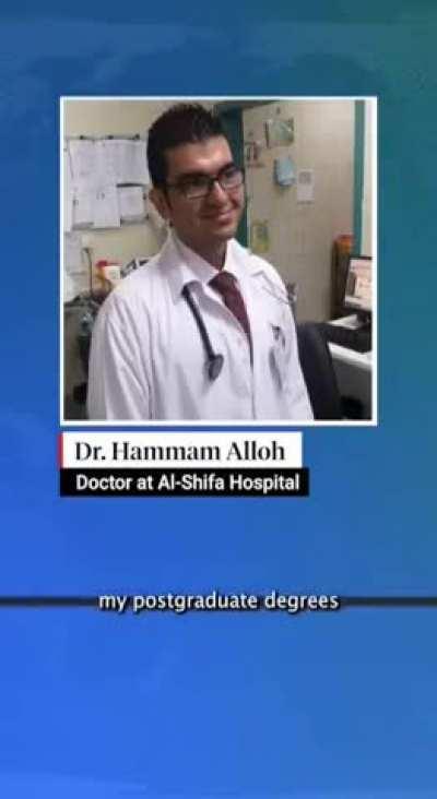 American journalist asks surgeon in Palestine why he refuses to leave the North of Gaza (After this interview, him and his family were killed)