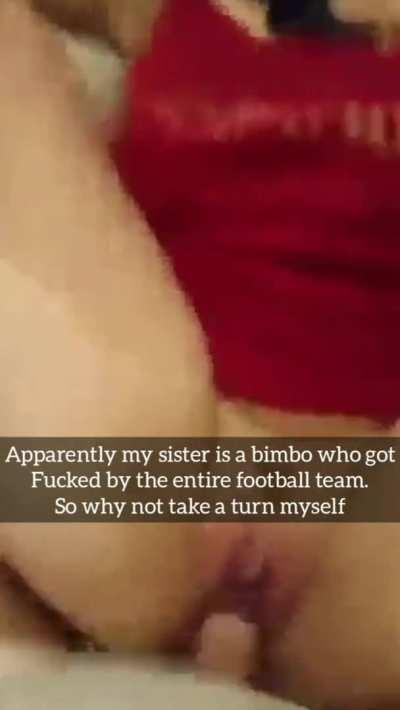 Slut sister