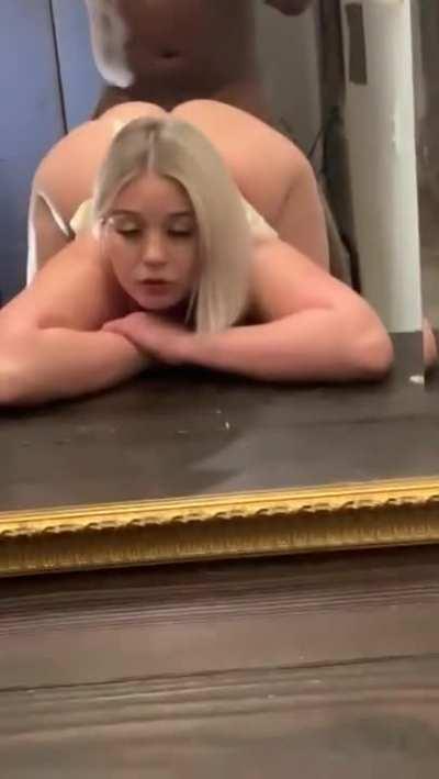 Your girl is paying her respects to your bully