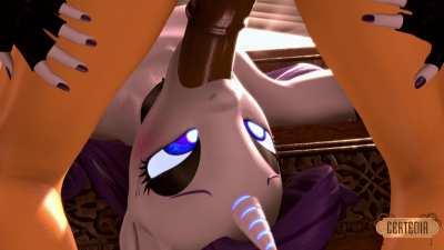 [Certedia] Futa Applejack Facefucking Rarity [4K SFM with Sound]