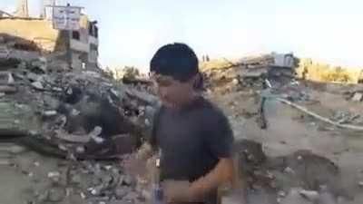 Palestinian kid rapper, MC Abdul's freestyle addressing the effect of war and crisis in his country
