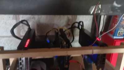 How i turn on my very sketchy mining rig