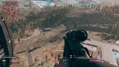 first ever in-a-helicopter-shot, nice