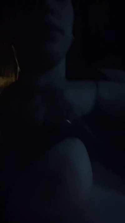 I just couldn't resist getting my tits out... wish you were here with me