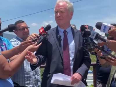 Senator Chris Van Hollen just met with El Salvador's Vice President Félix Ulloa. The VP told Van Hollen that the reason they are holding Kilmar Abrego Garcia at CECOT is because the Trump administration is paying them to do so.