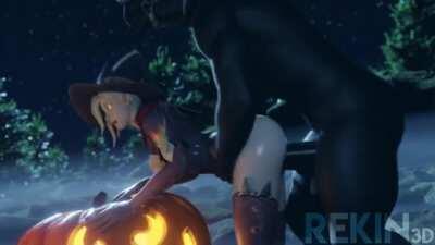 Mercy Fucked By Horseman (Rekin3D)