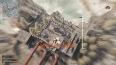 I stole his helicopter mid flight lol