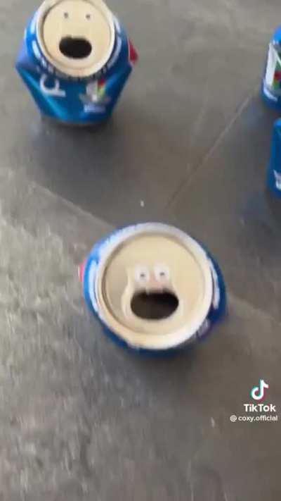 I see a little silhouetto of a can