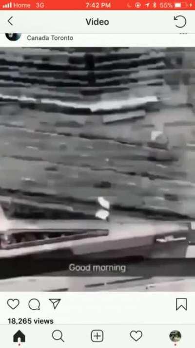 Instagram model throws chair into traffic