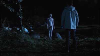 Sacrifice (2020), R-Rated, Johanna Adde Dahl (boobs, ass, shaved pussy with visible labia)