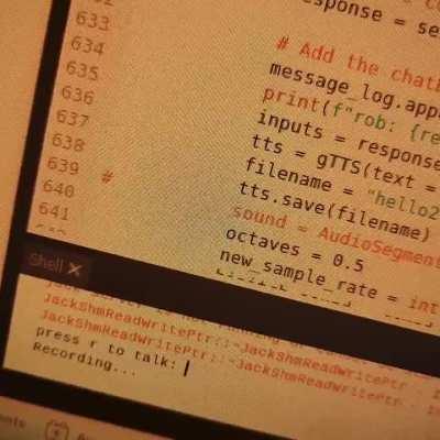 i managed to plug gpt-3.5 into my robot and have full conversations with it