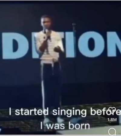 Before he was born 😂